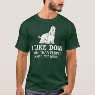 Afghan Hound Dog Puppies Owner Lover _34 T-Shirt