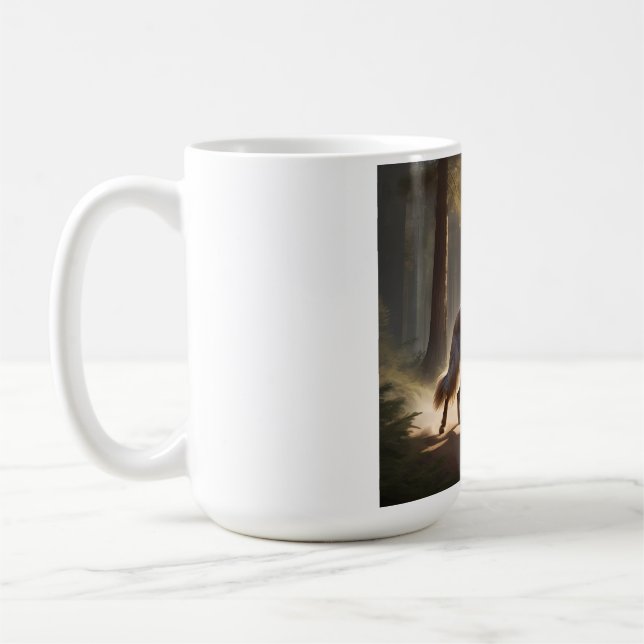 Afghan Hound Elegant Breed Coffee Mug (Left)