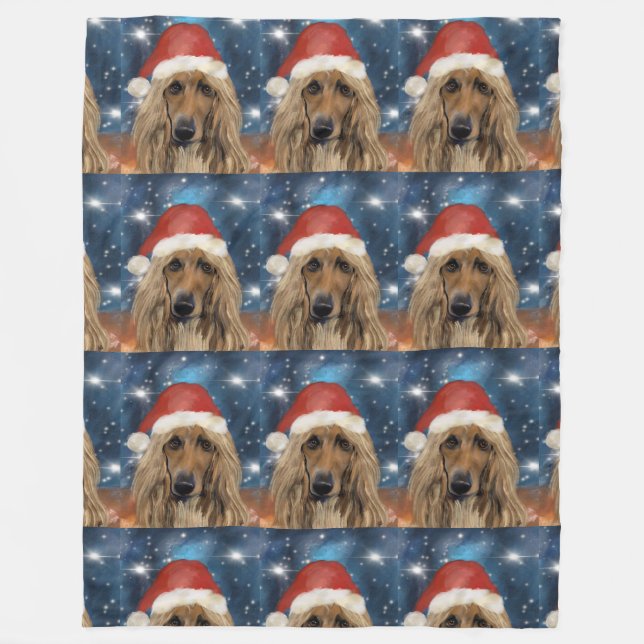  AFGHAN HOUND    FLEECE BLANKET (Front)