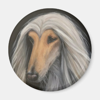 Afghan Hound gift Magnet