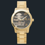 AFGHAN HOUND GOLD  WATCH<br><div class="desc">FABULOUS AFGHAN HOUND PRODUCTS!</div>