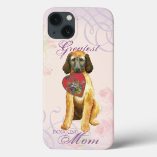 Afghan Hound Heart Mum iPhone 13 Case