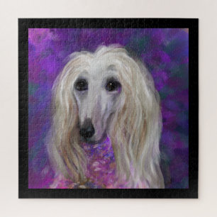  AFGHAN HOUND  JIGSAW PUZZLE