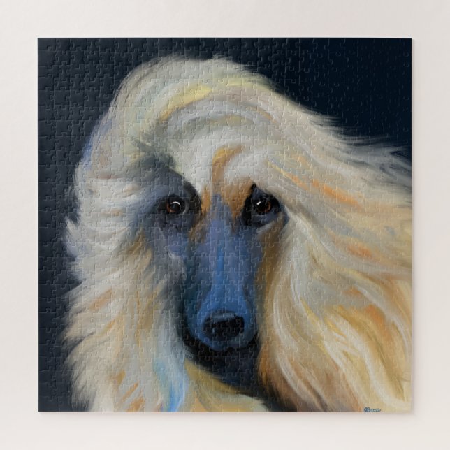 Afghan Hound           Jigsaw Puzzle (Vertical)
