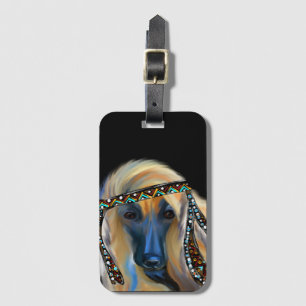 Afghan Hound       Luggage Tag