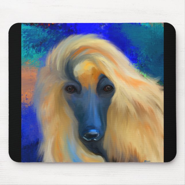 Afghan Hound      Mouse Pad (Front)