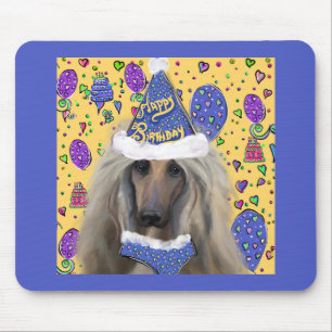 AFGHAN HOUND MOUSE PAD