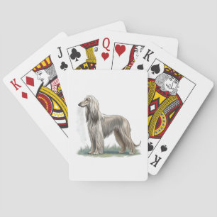 Afghan Hound Playing Cards
