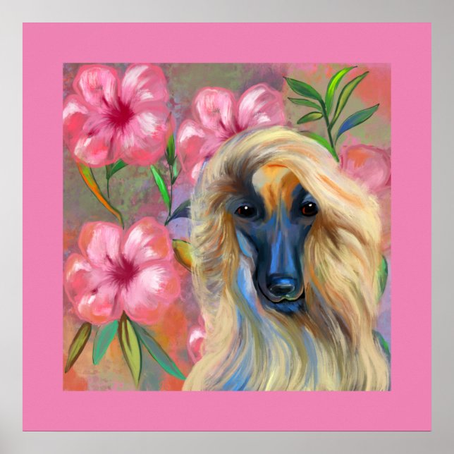 Afghan Hound  Poster (Front)