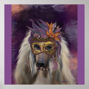 AFGHAN HOUND POSTER