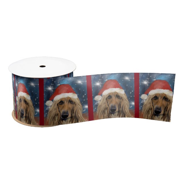  AFGHAN HOUND     SATIN RIBBON (Spool)