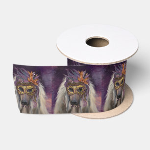 AFGHAN HOUND SATIN RIBBON