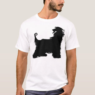 Afghan Hound Silhouette T-Shirt