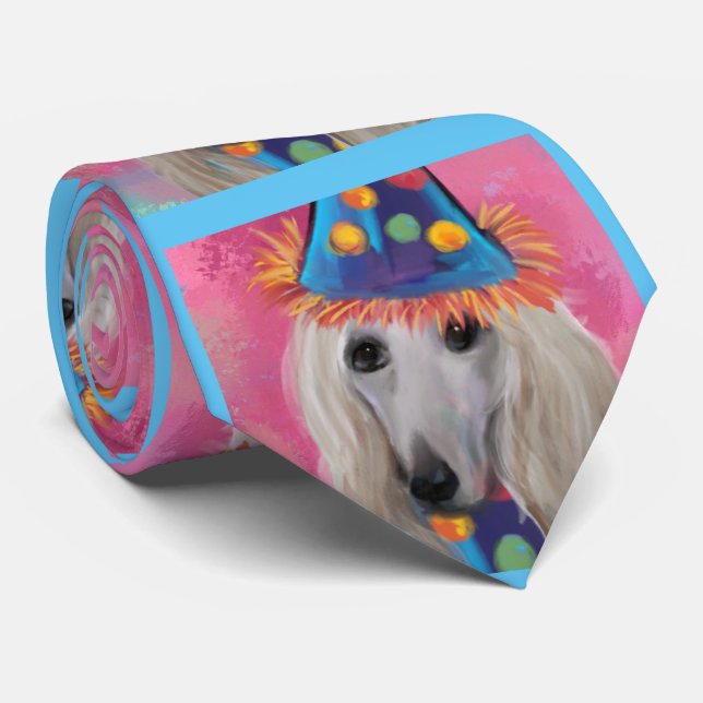  AFGHAN HOUND         TIE (Rolled)