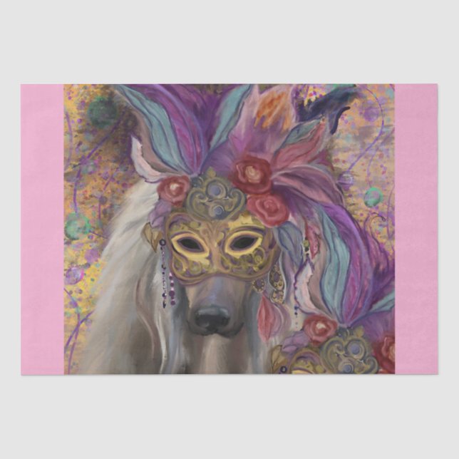 AFGHAN HOUND TISSUE PAPER (Front)
