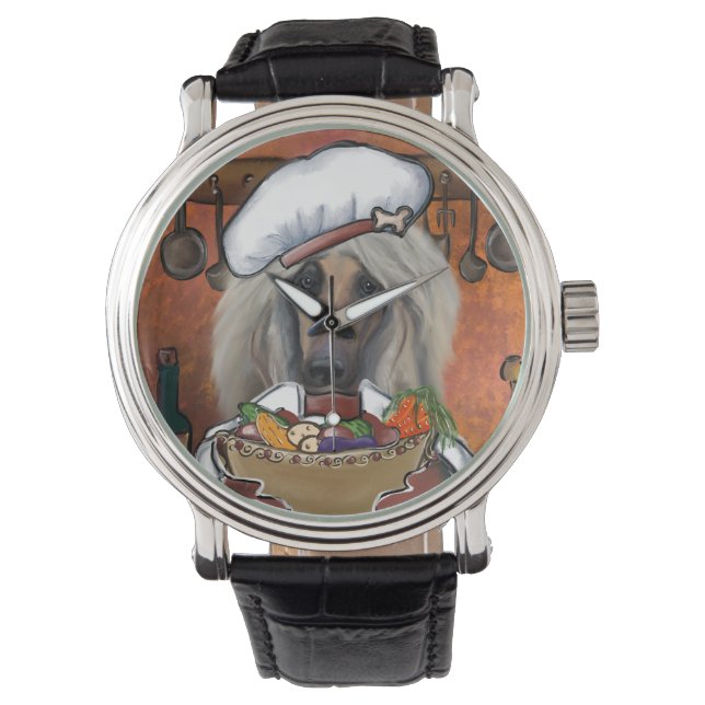 Afghan Hound        Watch (Front)