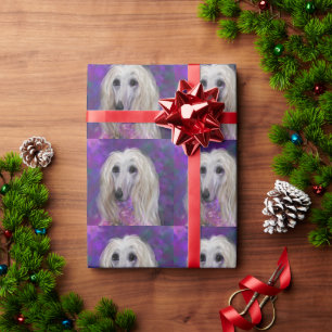  AFGHAN HOUND    WRAPPING PAPER