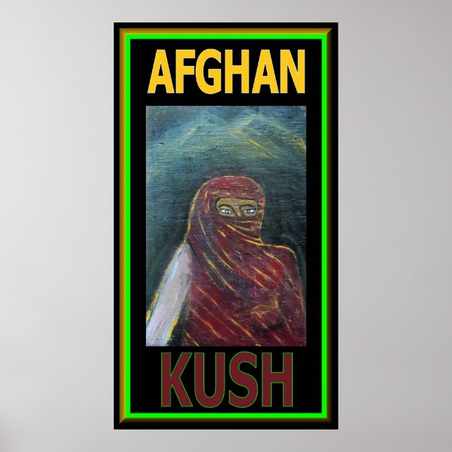 AFGHAN KUSH POSTER (Front)