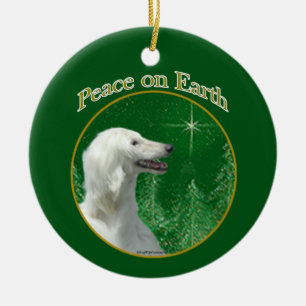 Afghan Peace Ceramic Ornament