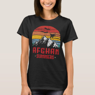 Afghan Summers Veteran Shirt Funny Afghanistan Vet