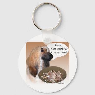 Afghan Turkey Key Ring