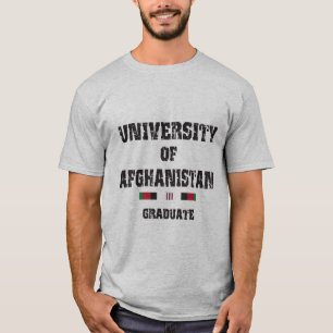 Afghan veteran graduate distressed 2 shirt