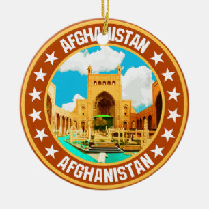 Afghanistan ceramic ornament