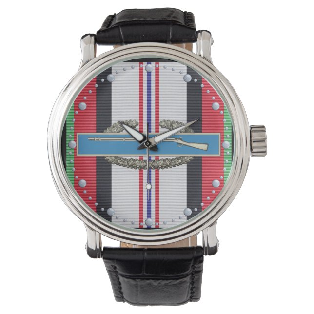 Afghanistan Combat Infantryman Badge Watch (Front)