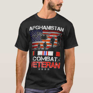 afghanistan combat veteran  us veteran military  T-Shirt