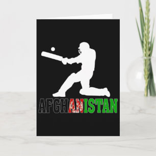 Afghanistan Cricket Fan Jersey 2025 Afghan Cricket Card