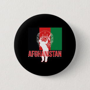 Afghanistan Cricket Jersey - Afghanistan Cricket T 6 Cm Round Badge