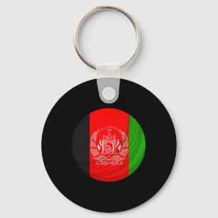 Afghanistan Cricket Ll Afghan Cricket Fan Flag  Key Ring