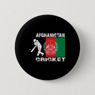 Afghanistan Cricket Tsman Tting International Fan  6 Cm Round Badge
