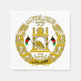 Afghanistan Emblem Napkins