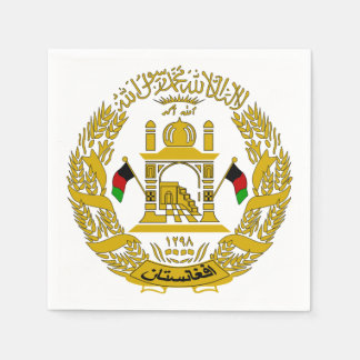 Afghanistan Emblem Napkins
