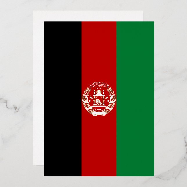 Afghanistan flag (Front/Back)
