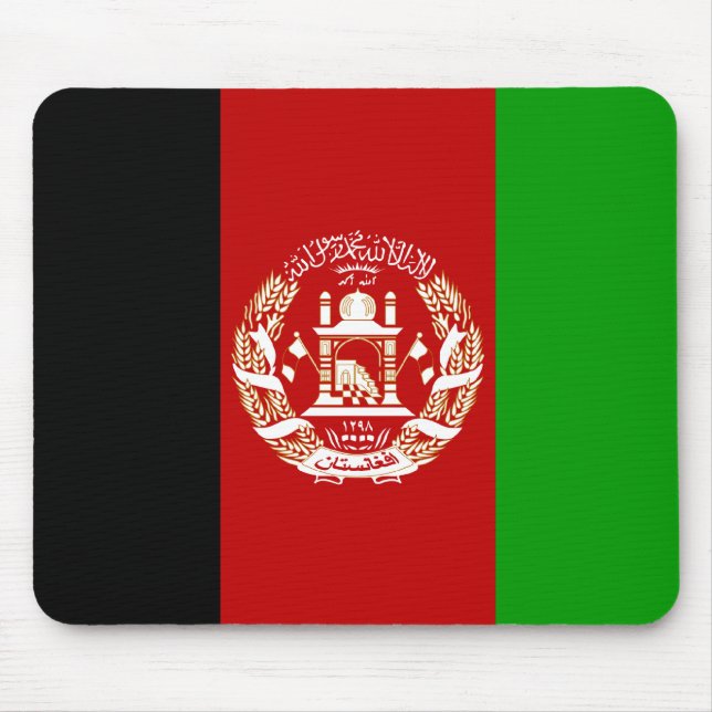 Afghanistan Flag; Afghan Mouse Pad (Front)