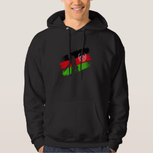 Afghanistan Flag Afghanistan Cricket Fan Player Co Hoodie