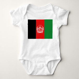 Afghanistan Flag Baby Bodysuit