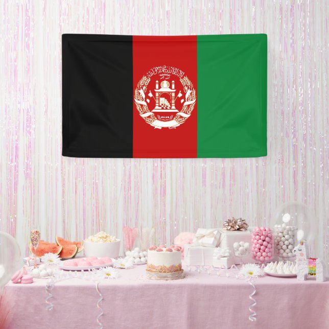 Afghanistan flag banner (Party)