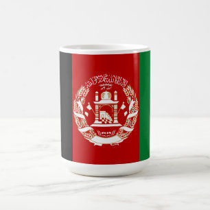 Afghanistan flag coffee mug