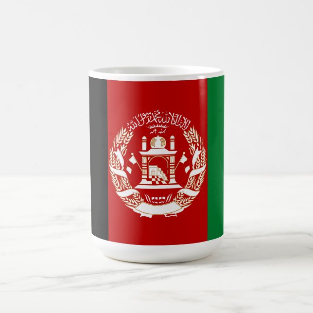 Afghanistan flag coffee mug (Center)
