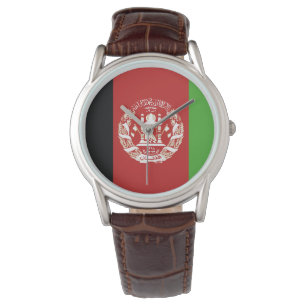 Afghanistan Flag Emblem Watch