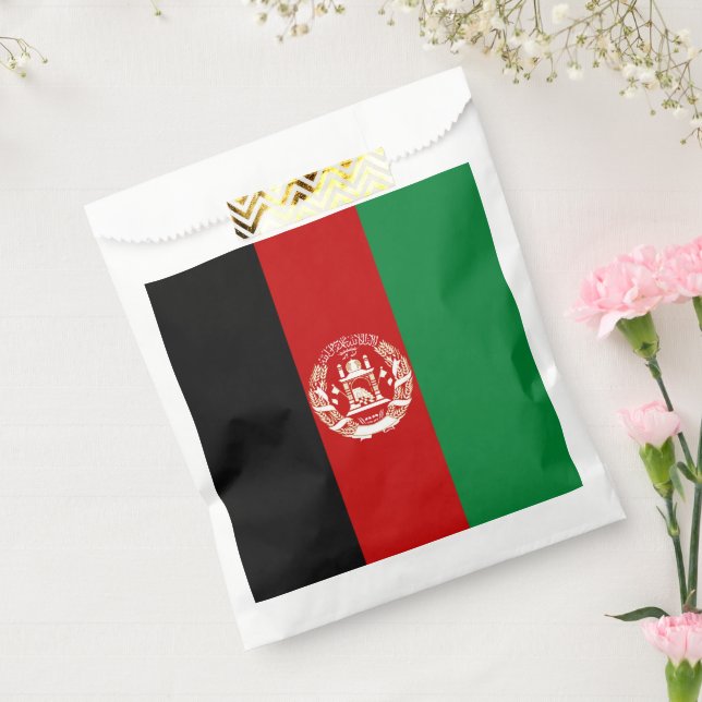 Afghanistan flag favour bag (Sealed)