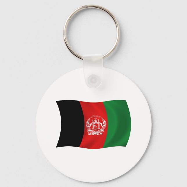 Afghanistan Flag Keychain (Front)