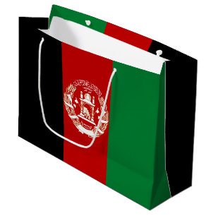 Afghanistan flag large gift bag