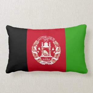 Afghanistan Flag Lumbar Cushion