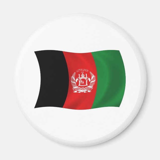 Afghanistan Flag Magnet (Front)