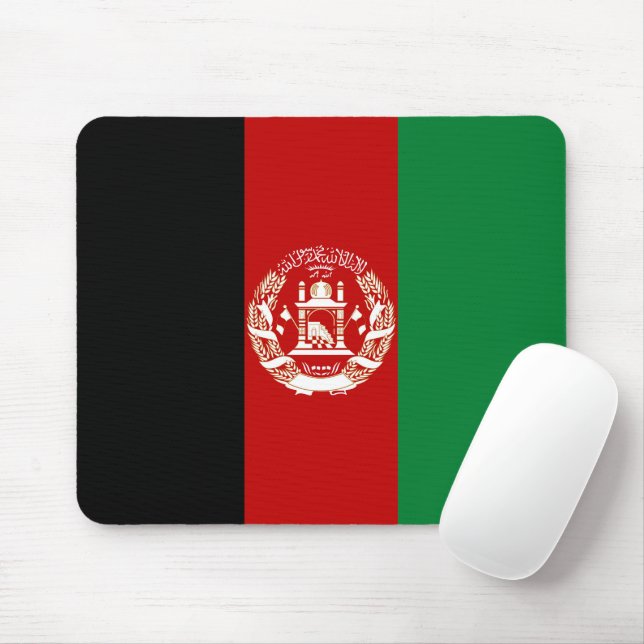 Afghanistan flag mouse pad (With Mouse)
