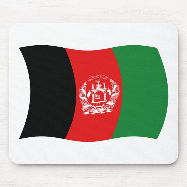 Afghanistan Flag Mousepad (Front)